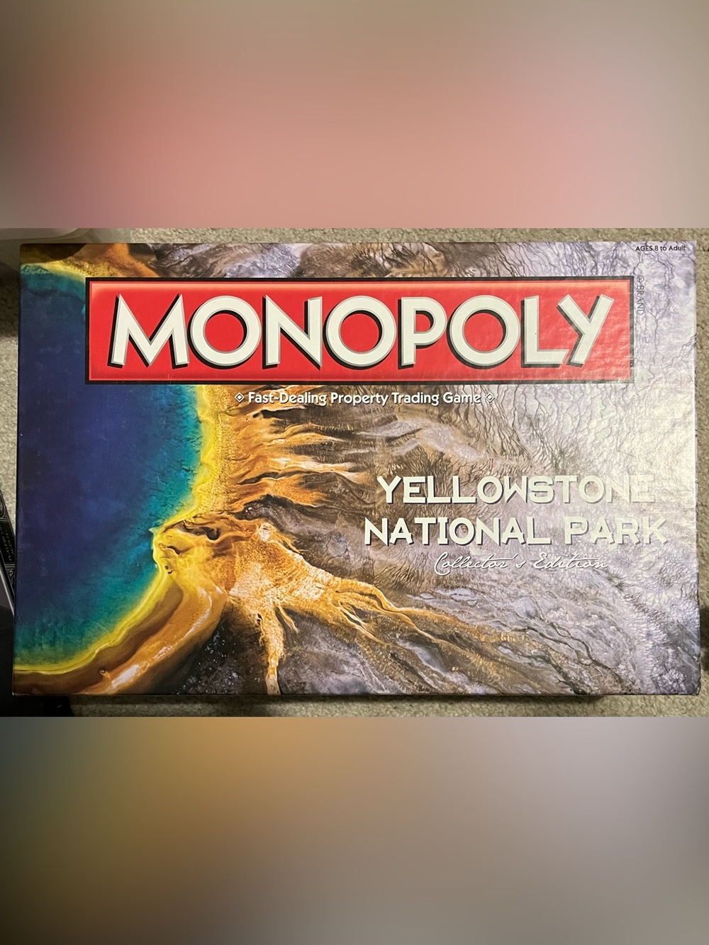 Monopoly Game Yellowstone National Park Collectors Edition Pre-Owned USAopoly